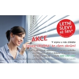 Akce: Žaluzie zdarma ke všem oknům  Příbram!